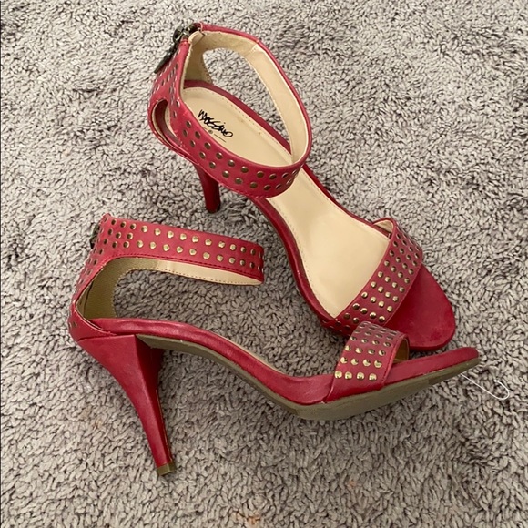 Red Mossimo Target Heels - Picture 2 of 3